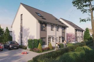 Doppelhaushälfte kaufen in 41542 Dormagen, Förderfähige Neubau Doppelhaushälfte mit Garten, KfW 40 QNG, ruhige Lage