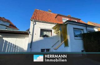Haus kaufen in 31848 Bad Münder, Kleine gepflegte DHH mit zusätzlichen Wohnraum im Nebengebäude