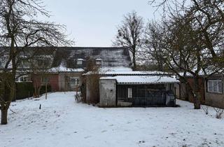 Doppelhaushälfte kaufen in 17248 Rechlin, Rechlin: Doppelhaushälfte mit Nebengebäuden und Entwicklungspotenzial