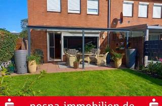 Haus kaufen in 25813 Husum, Eigentum schaffen! Reihenendhaus mit guter Raumaufteilung und Vollkeller