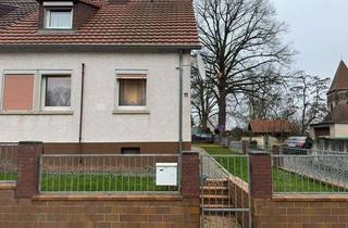 Doppelhaushälfte kaufen in 67283 Obrigheim, Vermietete Doppelhaushälfte mit großem Grundstück & Baureserve