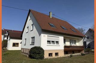 Haus kaufen in 72810 Gomaringen, Variables Wohnhaus mit großem Grundstück - Platz für Wohnen, Hobbies, Arbeiten. Potentieller Bauplat