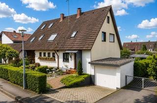 Doppelhaushälfte kaufen in 78247 Hilzingen, Charmante, modernisierte Doppelhaushälfte in ruhiger Lage - mit Garten, Balkon & großer Terrasse