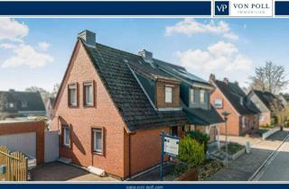 Doppelhaushälfte kaufen in 24582 Bordesholm, Charmante Doppelhaushälfte mit blickdichtem Garten in ruhiger Lage