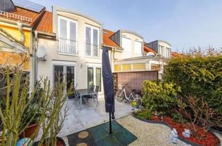 Haus kaufen in 15370 Fredersdorf-Vogelsdorf, Mit moderner Heizung, Rollläden, ausgebautem Dach, zwei Bädern usw.: Reihenmittelhaus in Vogelsdorf