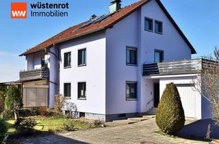 Haus kaufen in 95701 Pechbrunn, Gepflegtes und modernes Zweifamilienhaus mit großem Garten in ruhiger Lage wartet auf Sie!