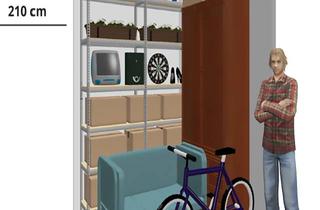 Gewerbeimmobilie mieten in 75391 Gechingen, Günstiges Eröffnungsangebot! Selfstorage / Lagerboxen nach Ihren Bedürfnissen!