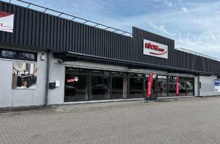 Geschäftslokal mieten in Leipziger Chaussee 127, 06112 Dieselstraße, Großzügige Ladenläche/Gewerbehalle in mit perfekter Sichtbarkeit direkt an der B6 in Halle/Bruckdorf