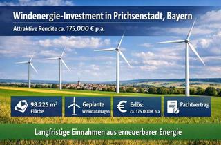 Gewerbeimmobilie kaufen in 97357 Prichsenstadt, Attraktives Windenergie-Investment mit ca. 175.000 € Jahreserlös