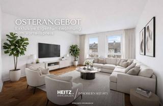 Wohnung kaufen in 64293 Darmstadt, Stilvoll & Kernsaniert: 4-Zimmer-Altbauwohnung im Johannesviertel mit zwei Bädern und Balkon
