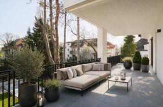 Wohnung kaufen in 68161 Schwetzingerstadt, Erstbezug in Villa Bassermann - Luxus-Beletage mit 34 qm Terrasse und Parkblick!