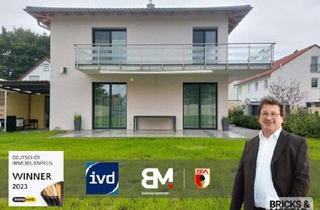 Einfamilienhaus kaufen in 86154 Oberhausen, Modernes Einfamilienhaus in ruhiger Lage –TOP-gepflegt und lichtdurchflutet- Doppelgarage vorhanden