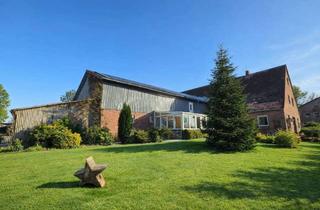 Haus kaufen in 21763 Neuenkirchen, Ländliche Idylle mit Wasserzugang: Charmanter Resthof mit Ferienwohnung und weitläufigem Grundstück