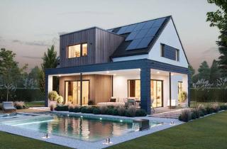 Haus kaufen in 86568 Hollenbach, Modernes Null Energie Kosten Design Haus. Inklusive Baugrundstück!!