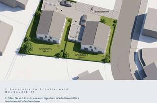 Grundstück zu kaufen in 77746 Schutterwald, 2 schöne Grundstücke im Neubaugebiet. Persönlich realisiert. – Neubau in Schutterwald ✨