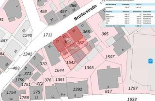Gewerbeimmobilie kaufen in Brüderstraße 19-23, 32105 Bad Salzuflen, Einmalige Gelegenheit - 3 zusammenhängende Baugrundstücke im Zentrum von Bad Salzufeln