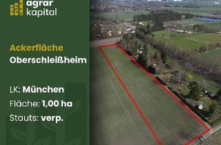 Gewerbeimmobilie kaufen in 85764 Oberschleißheim, AgrarKapital: Landwirtschaftliche Fläche in Oberschleißheim 1,0 ha