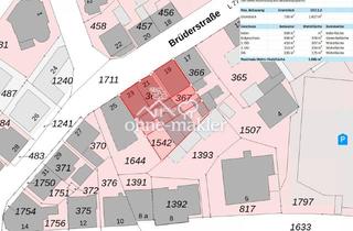 Immobilie kaufen in Brüderstraße 19-23, 32105 Bad Salzuflen, Einmalige Gelegenheit - 3 zusammenhängende Baugrundstücke im Zentrum von Bad Salzufeln