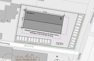 Grundstück zu kaufen in Milanweg, 85354 Freising, Grundstück mit außergewöhnlicher Bebaubarkeit