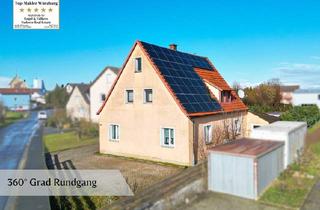 Einfamilienhaus kaufen in 97256 Geroldshausen, Geroldshausen - Charmantes Einfamilienhaus mit großem Garten und zusätzlichem Baupotenzial