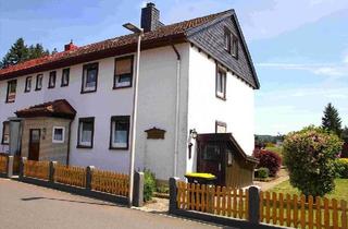 Doppelhaushälfte kaufen in 37539 Bad Grund, Bad Grund (Harz) - Doppelhaushälfte mit großem Grundstück - Doppelgarage - Werkstatt