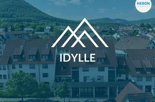 Wohnung kaufen in 72660 Beuren, IDYLLE – Modernisierte, top vermietete 2-Zimmer-Wohnung mit Balkon, EBK und TG-Stellplatz in Beuren