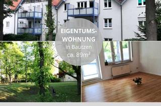 Wohnung kaufen in 02625 Bautzen, 4 Zimmer, lichtdurchflutetes Wohnglück an den Wallanlagen - mit Balkon & TG-Stellplatz