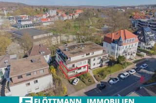 Wohnung kaufen in 32105 Bad Salzuflen, Wohnen am Kurpark - Hochparterrewohnung mit Balkon in Bad Salzuflen!