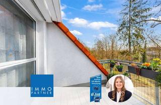 Wohnung kaufen in 90513 Zirndorf, IMMOPARTNER - WOHNEN AUF ZWEI EBENEN: STILVOLLE MAISONETTE MIT BALKON