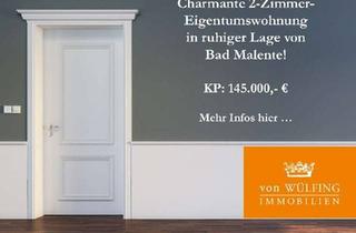 Wohnung kaufen in 23714 Malente, Charmante 2-Zimmer- Eigentumswohnung in ruhiger Lage von Bad Malente!