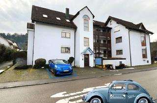 Wohnung kaufen in Wilhelm-Leuschner-Str., 71540 Murrhardt, Die mit dem blauen Käfer: Schöne 2-Zimmer-Wohnung mit Balkon und Kfz-Stpl. in guter Lage