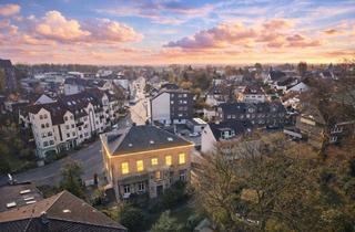 Wohnung kaufen in Lüttringhauser Straße, 42897 Lennep, Stilvolle 156 m³ Villa-Beletage mit 3,45 m Deckenhöhe und Garten - Wohnen im Cornelie-Hentzen Haus