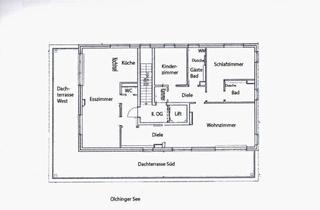 Wohnung kaufen in 82140 Olching, Juwel, exkl., moderne 4 Zi-Dachterr.-Wohnung, Haus-in-Haus-Charakter, Lift, kl. Anlage, 2xBad