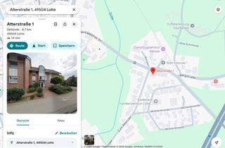 Wohnung kaufen in Atterstraße, 49504 Lotte, Dachgeschosswohnung mit Charme. Provisionsfrei