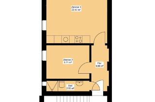 Wohnung mieten in 10827 Schöneberg, Erstbezug nach Sanierung: Charmante 1,5-Zi.-Altbauwohnung in Berlin-Schöneberg