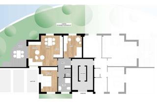 Wohnung mieten in 88416 Ochsenhausen, Neuwertige, lichtdurchflutete 3-Zimmer Wohnung mit Garten im Zentrum von Ochsenhausen