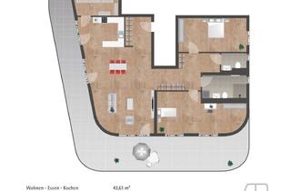 Penthouse mieten in Manfred-Weinmann-Ring 3 Zi, 74078 Neckargartach, ERSTBEZUG JULI 2026 im Hochgelegen ! Penthouse 3 Zimmer-Wohnung TYP M