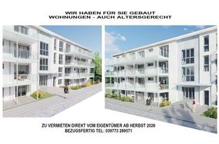 Wohnung mieten in Liepgartener Str. 18, 17373 Ueckermünde, Nach Umbau für Sie: 32 moderne, auch altersgerechte Wohnungen im Seebad Ueckermünde