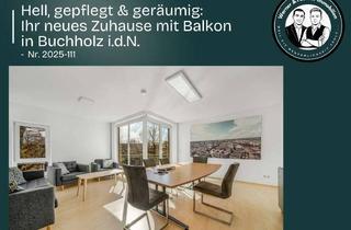 Wohnung mieten in 21244 Buchholz, Hell, gepflegt & geräumig: Ihr neues Zuhause mit Balkon in Buchholz i.d.N.