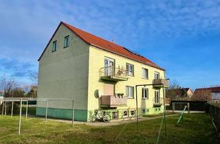 Wohnung mieten in An Der Fuhne, 06766 Bitterfeld-Wolfen, Erstbezug nach Sanierung - 3-Raumwohnung auf ca. 60 m²mit eigenem Garten, Balkon und Garage