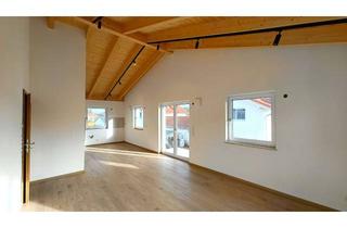 Wohnung mieten in 84577 Tüßling, Helle 2-Zimmer-Wohnung mit Sichtdachstuhl & Balkon (Erstbezug)