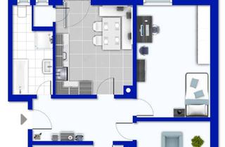 Wohnung mieten in 45481 Saarn, Großzügige 3-Zimmerwohnung mit Garten u. Balkon Mülheim-Saarn