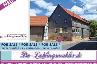 Bauernhaus kaufen in 99986 Langula, teilsaniert, mod.-bed. 3-Seiten-Restbauernhof | Langula