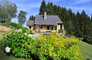 Haus kaufen in 08304 Schönheide, Stilvolles Haus mit Garten, Kamin & Sauna – Ruhe und Erzgebirgs-Charme in bester Naturkulisse