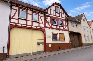 Haus kaufen in 35428 Langgöns, Charmantes Wohnhaus mit Scheune im Ortskern von Oberkleen – viel Platz für Ihre Ideen