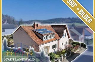 Einfamilienhaus kaufen in 66994 Dahn, Wohnen mit Burgblick – Großzügiges Einfamilienhaus mit Garten und Ausbaupotenzial in Dahn