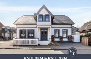 Villa kaufen in 25980 Sylt, Sanierte Bäderstilvilla im besonderen Stil in zentraler Lage von Westerland