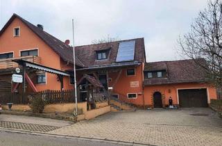 Haus kaufen in 91583 Schillingsfürst, „WOHNHAUS MIT VIELEN NUTZUNGSMÖGLICHKEITEN“ EFH MIT GEW. ERWEITERUNG IN 91583 SCHILLINGSFÜRST