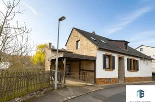Einfamilienhaus kaufen in 55571 Odernheim, Freistehendes Einfamilienhaus mit Garage, Carport und Garten in Odernheim am Glan