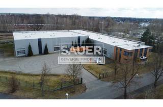 Gewerbeimmobilie kaufen in 16761 Hennigsdorf, 8.489 m² Gewerbegrundstück mit 3.488 m² Lager-/Produkionshalle *2935*